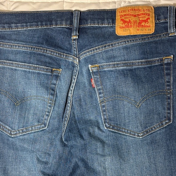 Levi’s 527 Slim Bootcut Blue Jeans - Picture 3 of 11